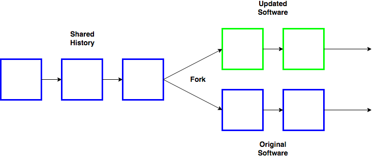 Software Fork Illustration